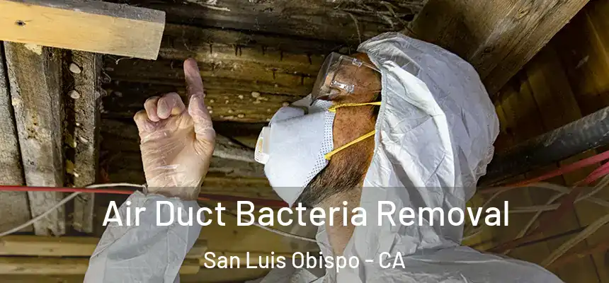 Air Duct Bacteria Removal San Luis Obispo - CA